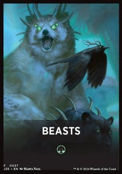 Jumpstart Pack Summary Card: Beasts - Foundations Jumpstart (Tip Card) [J25-F37]