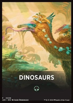 Jumpstart Pack Summary Card: Dinosaurs - Foundations Jumpstart (Tip Card) [J25-F39]