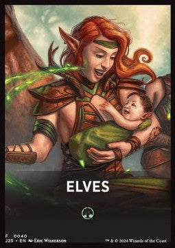 Jumpstart Pack Summary Card: Elves - Foundations Jumpstart (Tip Card) [J25-F40]