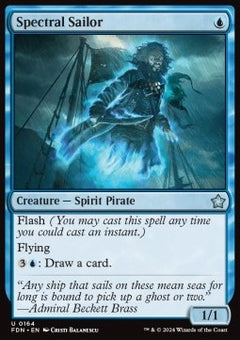 Spectral Sailor⁣ - Magic: The Gathering Foundations⁣ (Uncommon)⁣ [164]