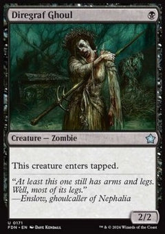 Diregraf Ghoul⁣ - Magic: The Gathering Foundations⁣ (Uncommon)⁣ [171]