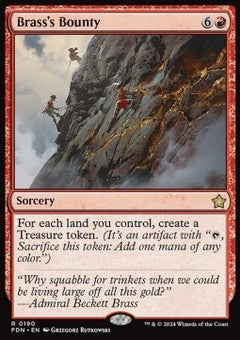 Brass's Bounty⁣ - Magic: The Gathering Foundations⁣ (Rare)⁣ [190]
