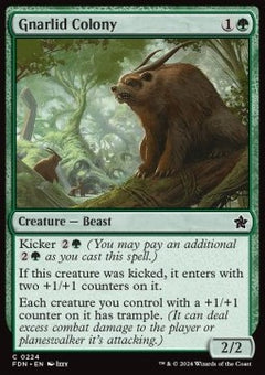 Gnarlid Colony⁣ - Magic: The Gathering Foundations⁣ (Common)⁣ [224]