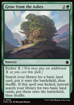 Grow from the Ashes⁣ - Magic: The Gathering Foundations⁣ (Common)⁣ [225]