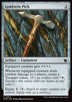 Goldvein Pick⁣ - Magic: The Gathering Foundations⁣ (Common)⁣ [253]