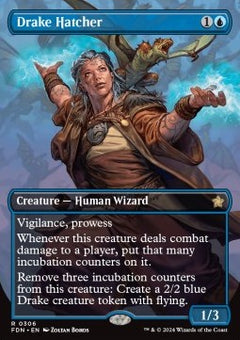 Drake Hatcher (V.1)⁣ - Magic: The Gathering Foundations: Extras⁣ (Rare)⁣ [306]