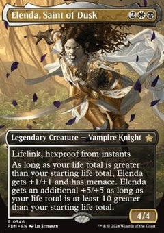 Elenda, Saint of Dusk (V.1)⁣ - Magic: The Gathering Foundations: Extras⁣ (Rare)⁣ [346]