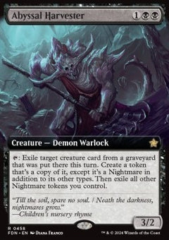 Abyssal Harvester (V.3) - Magic: The Gathering Foundations: Extras (Rare) [XFDN-458]