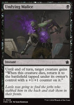 Undying Malice⁣ - Magic: The Gathering Foundations: Beginner Box⁣ (Common)⁣ [528]