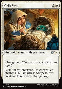 Crib Swap⁣ - Secret Lair Commander Deck: 20 Ways to Win⁣ (Uncommon)⁣ [1850]