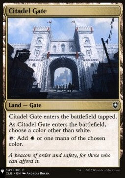 Citadel Gate⁣ - Secret Lair Commander Deck: 20 Ways to Win⁣ (Common)