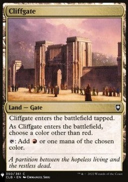 Cliffgate⁣ - Secret Lair Commander Deck: 20 Ways to Win⁣ (Common)