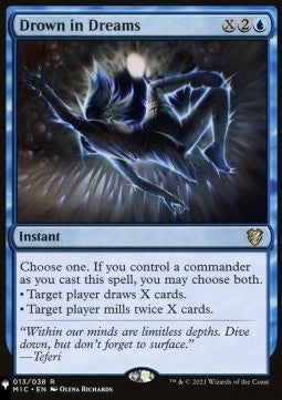 Drown in Dreams⁣ - Secret Lair Commander Deck: 20 Ways to Win⁣ (Rare)