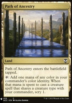 Path of Ancestry⁣ - Secret Lair Commander Deck: 20 Ways to Win⁣ (Common)