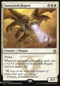 Sunscorch Regent⁣ - Secret Lair Commander Deck: 20 Ways to Win⁣ (Rare)