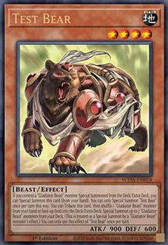 Test Bear (V.1 - Ultra Rare)⁣ - Supreme Darkness⁣ (Ultra Rare)⁣ [018]