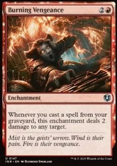 Burning Vengeance⁣ - Innistrad Remastered⁣ (Uncommon)⁣ [147]