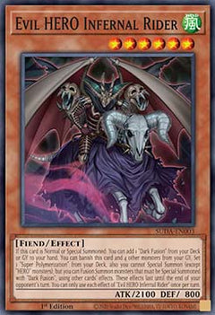 Evil HERO Infernal Rider⁣ - Supreme Darkness⁣ (Common)⁣ [003]