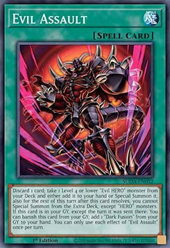 Evil Assault⁣ - Supreme Darkness⁣ (Super Rare)⁣ [052]
