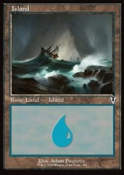 Island (V.2)⁣ - Innistrad Remastered⁣ (Land)⁣ [291]