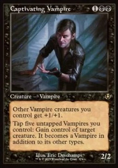 Captivating Vampire (V.1)⁣ - Innistrad Remastered: Extras⁣ (Rare)⁣ [374]