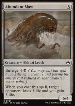 Abundant Maw⁣ - Innistrad Remastered⁣ (Common)⁣ [1]