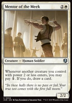 Mentor of the Meek⁣ - Innistrad Remastered⁣ (Uncommon)⁣ [34]