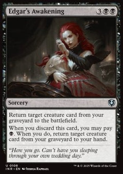 Edgar's Awakening⁣ - Innistrad Remastered⁣ (Uncommon)⁣ [108]