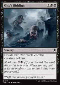 Gisa's Bidding⁣ - Innistrad Remastered⁣ (Common)⁣ [111]
