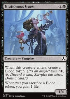 Gluttonous Guest⁣ - Innistrad Remastered⁣ (Common)⁣ [112]
