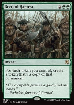 Second Harvest⁣ - Innistrad Remastered⁣ (Rare)⁣ [213]