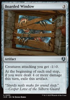 Boarded Window⁣ - Innistrad Remastered⁣ (Uncommon)⁣ [255]