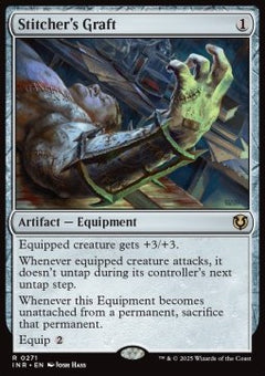 Stitcher's Graft⁣ - Innistrad Remastered⁣ (Rare)⁣ [271]