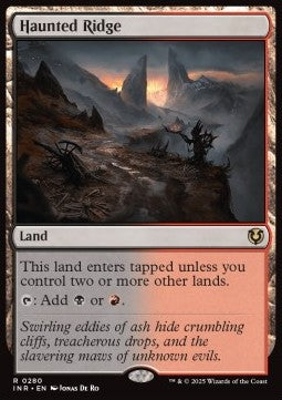 Haunted Ridge⁣ - Innistrad Remastered⁣ (Rare)⁣ [280]