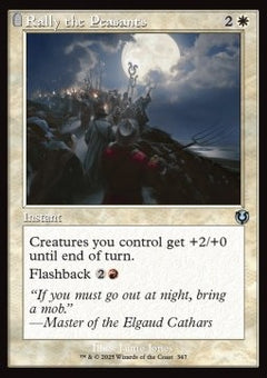 Rally the Peasants⁣ - Innistrad Remastered: Extras⁣ (Uncommon)⁣ [347]