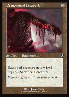 Demonmail Hauberk⁣ - Innistrad Remastered: Extras⁣ (Uncommon)⁣ [442]