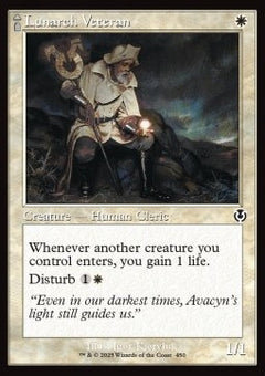 Lunarch Veteran // Luminous Phantom⁣ - Innistrad Remastered: Extras⁣ (Common)⁣ [450]
