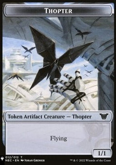 Thopter Token (A 1/1) // Copy Token⁣ - Secret Lair Commander Deck: 20 Ways to Win⁣ (Token)⁣ [T 12/1]