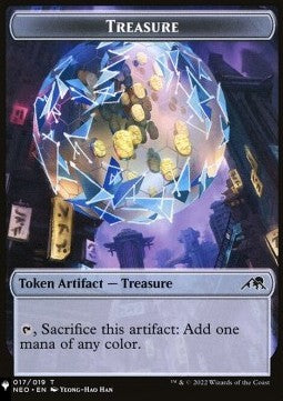 Treasure Token // Shapeshifter Token (C 1/1)⁣ - Secret Lair Commander Deck: 20 Ways to Win⁣ (Token)⁣ [T 17/11]