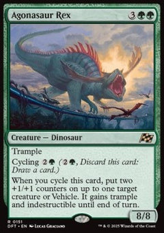 Agonasaur Rex⁣ - Aetherdrift⁣ (Rare)⁣ [151]