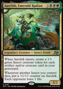 Aatchik, Emerald Radian⁣ - Aetherdrift⁣ (Rare)⁣ [187]