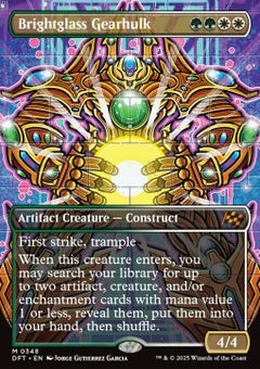 Brightglass Gearhulk⁣ - Aetherdrift: Extras⁣ (Mythic)⁣ [348]
