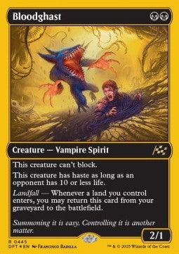 Bloodghast (V.1)⁣ - Aetherdrift: First-Place⁣ (Rare)⁣ [445]
