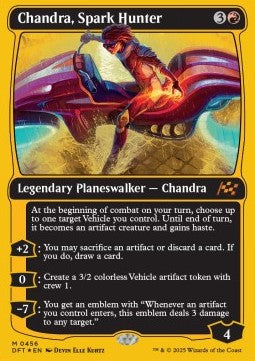 Chandra, Spark Hunter⁣ - Aetherdrift: First-Place⁣ (Mythic)⁣ [456]