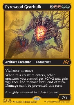 Pyrewood Gearhulk (V.1)⁣ - Aetherdrift: First-Place⁣ (Mythic)⁣ [488]