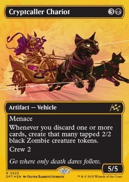 Cryptcaller Chariot (V.2)⁣ - Aetherdrift: First-Place⁣ (Rare)⁣ [523]