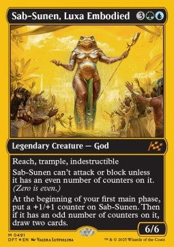 Sab-Sunen, Luxa Embodied (V.1)⁣ - Aetherdrift: First-Place⁣ (Mythic)⁣ [491]