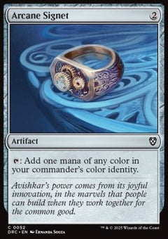 Arcane Signet⁣ - Commander: Aetherdrift⁣ (Common)⁣ [52]