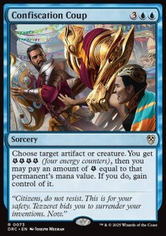 Confiscation Coup⁣ - Commander: Aetherdrift⁣ (Rare)⁣ [73]