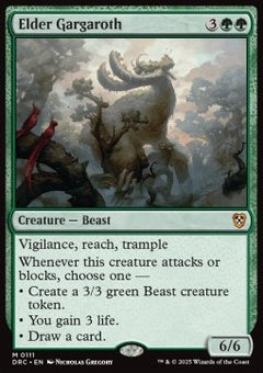 Elder Gargaroth⁣ - Commander: Aetherdrift⁣ (Mythic)⁣ [111]